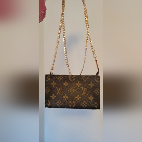 100% Authentic Louis Vuitton Monogram Pouch - Picture 6 of 13